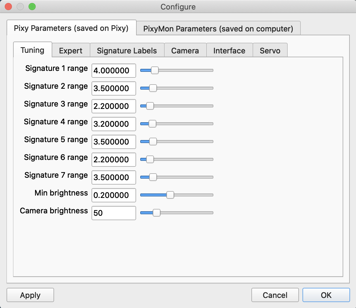 PixyMon Signatur Tuning