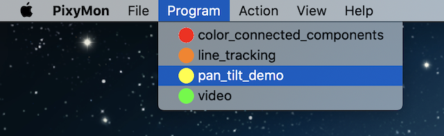 Pan/Tilt Demo öffnen