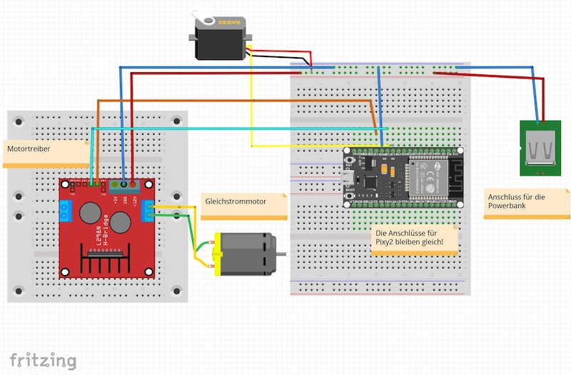 Fritzing Schaltplan