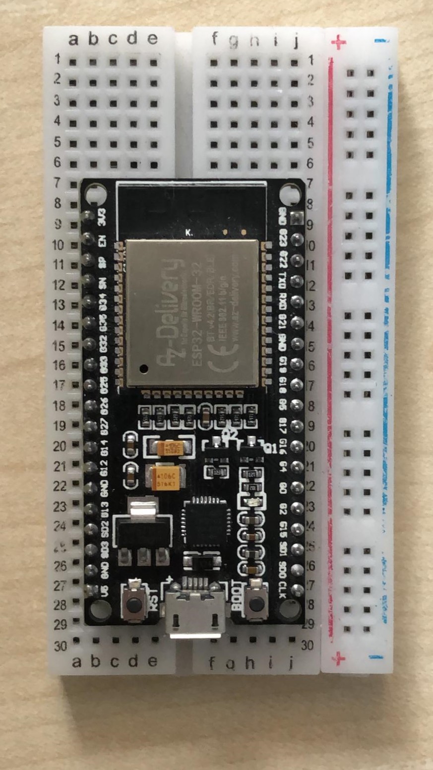 Ein Breadboard reicht nicht