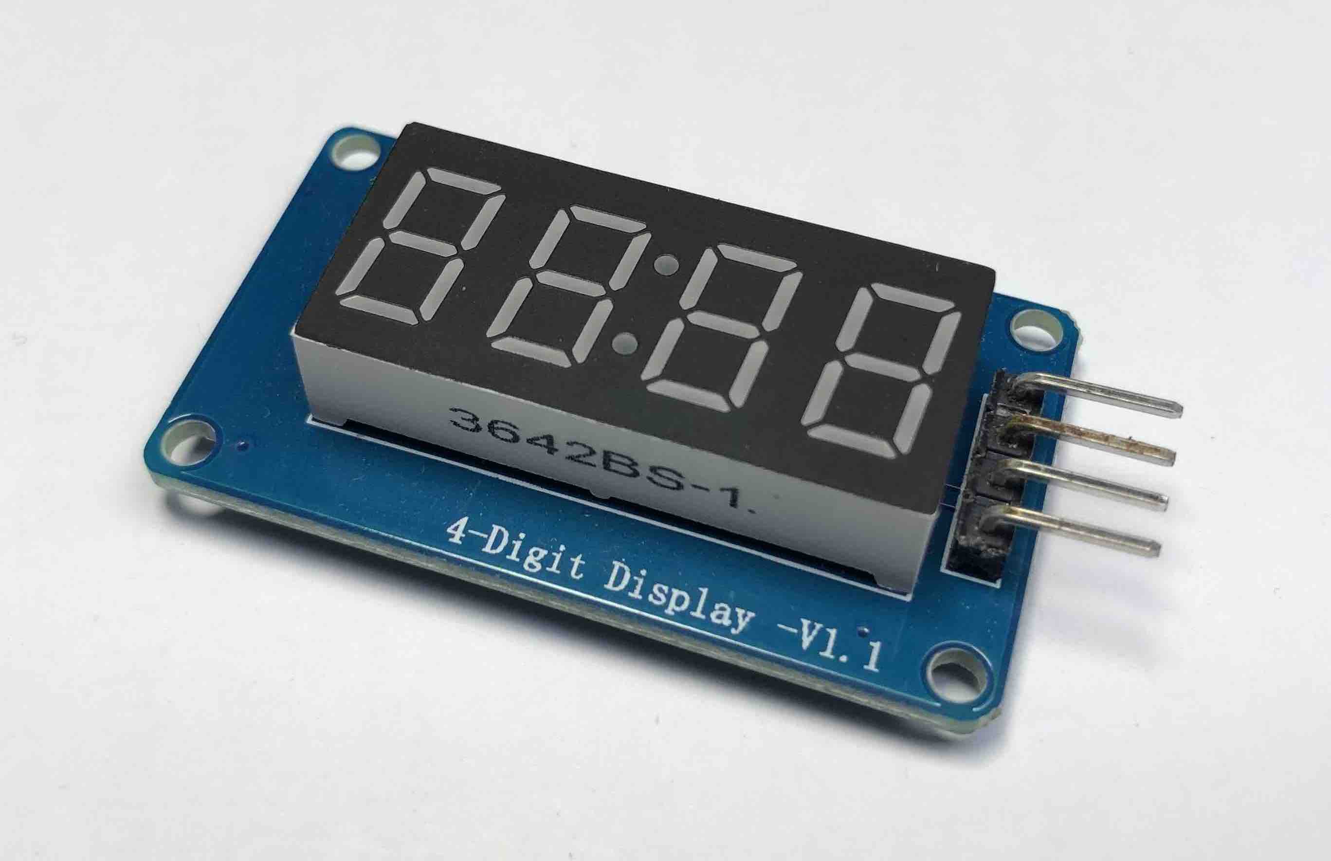 Abbildung: 7 Segment Display