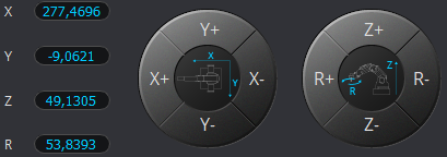 XYZ-Achsen DobotStudio