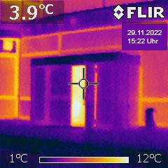 (b) Thermalansicht