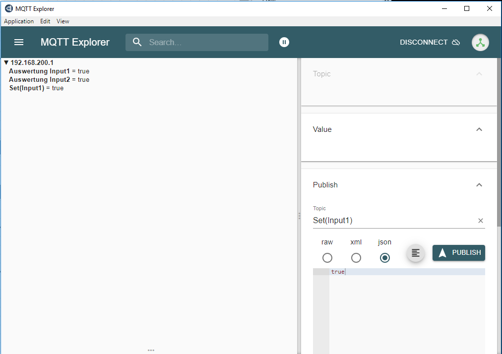 MQTT Dashboard