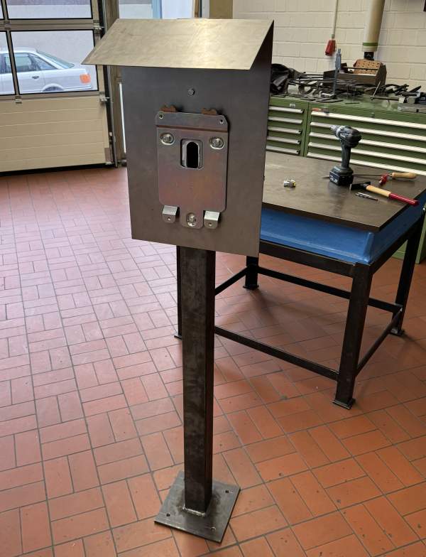 Wallboxhalterung