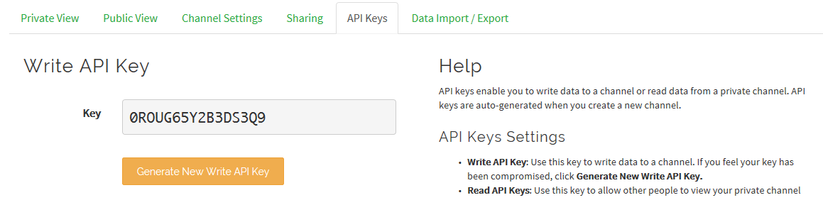 API Keys