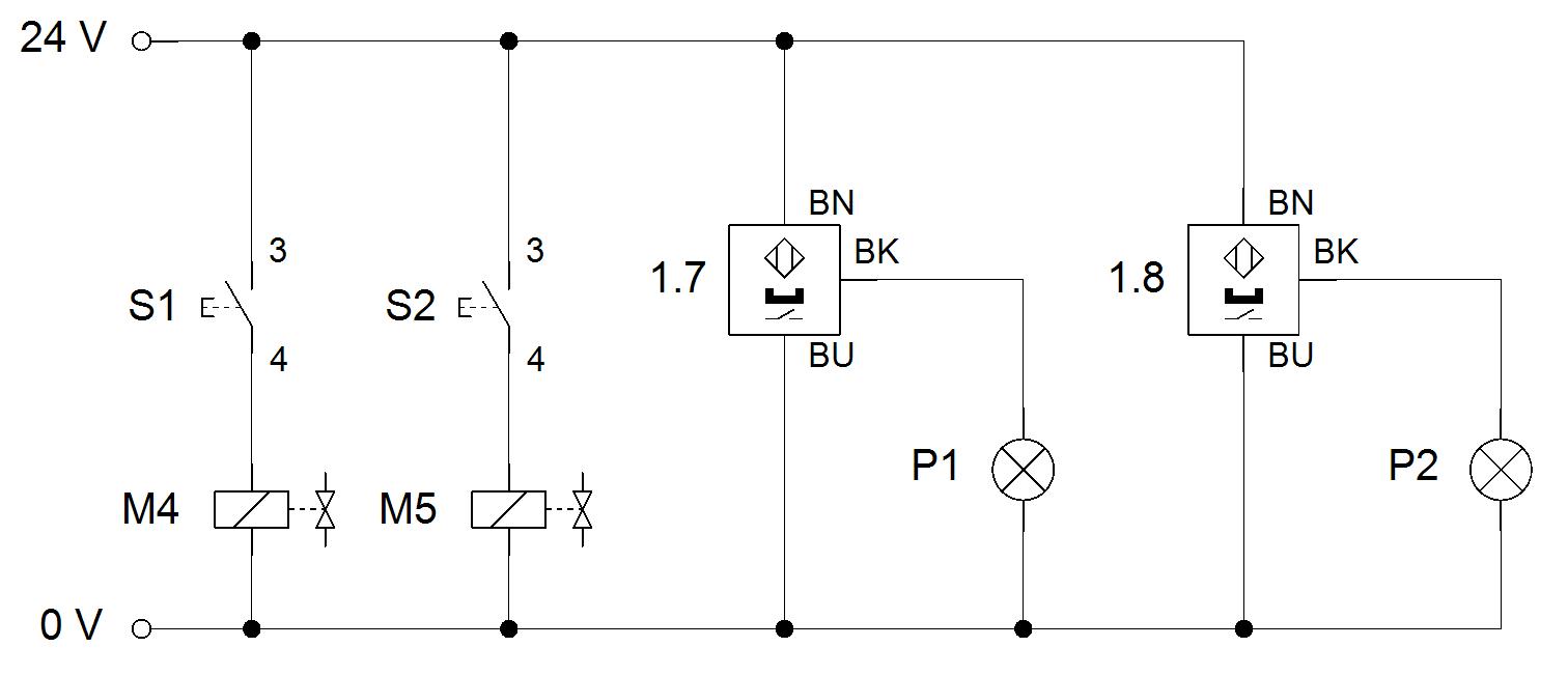 Elektrischer Plan